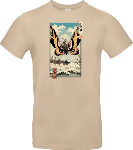 Ancient Moth Ukiyo-e