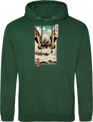 Ancient Moth Ukiyo-e