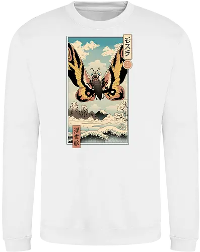 Ancient Moth Ukiyo-e