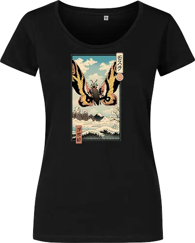 Ancient Moth Ukiyo-e