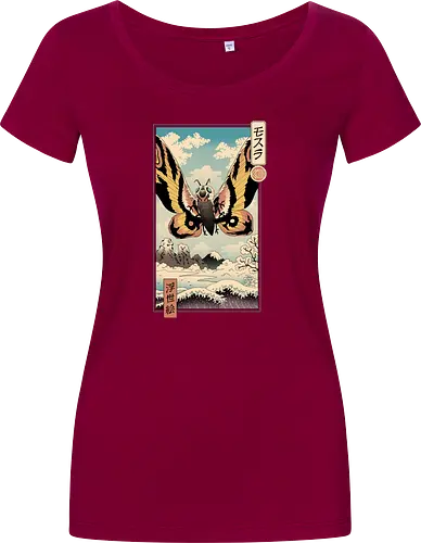 Ancient Moth Ukiyo-e