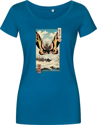 Ancient Moth Ukiyo-e