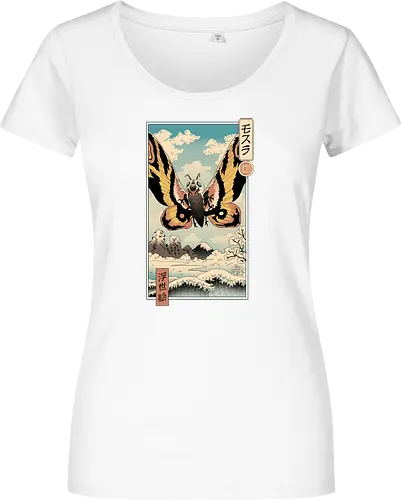 Ancient Moth Ukiyo-e