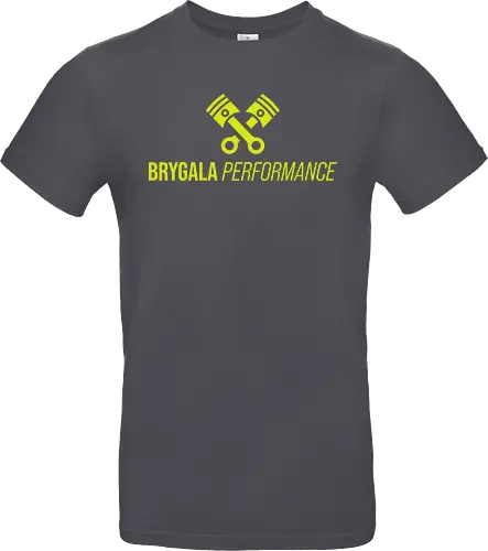 Brygala Performance - Logo neongelb