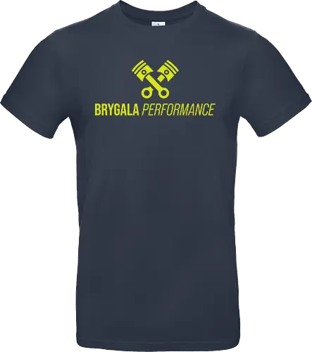 Brygala Performance - Logo neongelb