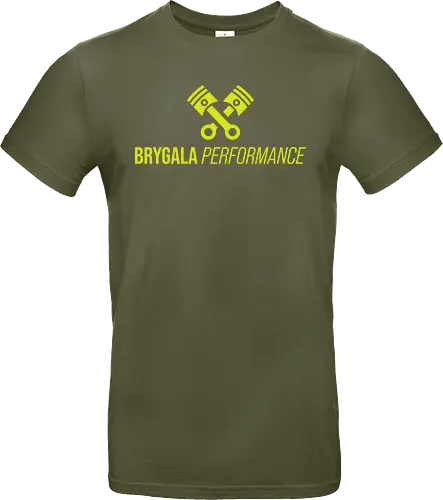 Brygala Performance - Logo neongelb