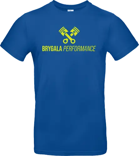 Brygala Performance - Logo neongelb