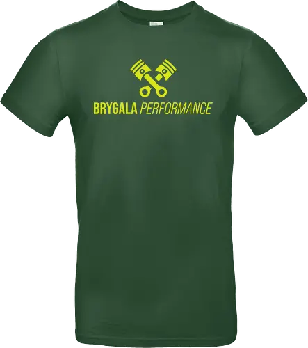 Brygala Performance - Logo neongelb
