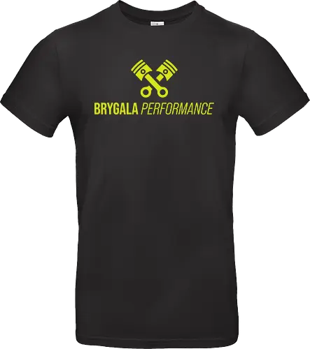 Brygala Performance - Logo neongelb