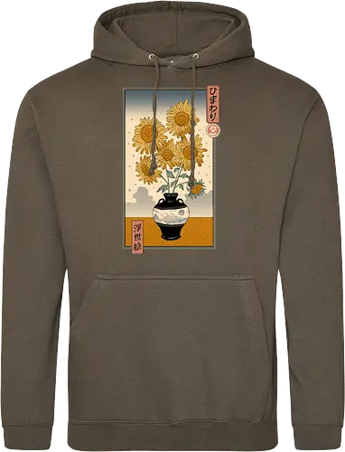 Sunflower Ukiyo-e