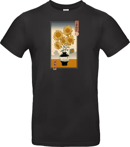 Sunflower Ukiyo-e