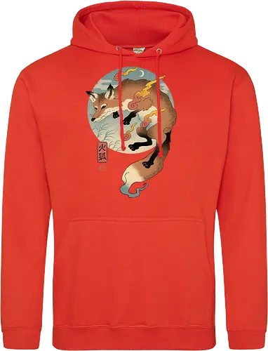 Fire Fox Ukiyo-e