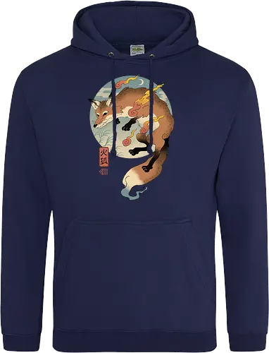Fire Fox Ukiyo-e