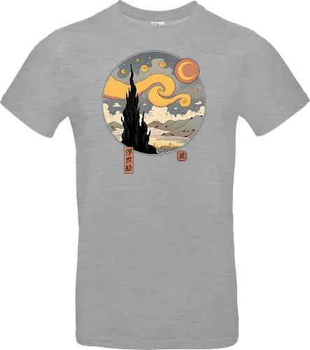 Starry Ukiyo-e Night
