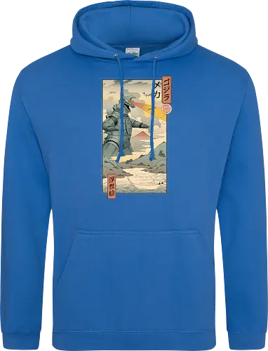 Mecha Kaiju Ukiyo-e