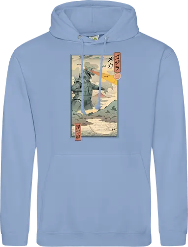 Mecha Kaiju Ukiyo-e