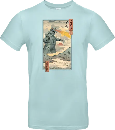 Mecha Kaiju Ukiyo-e