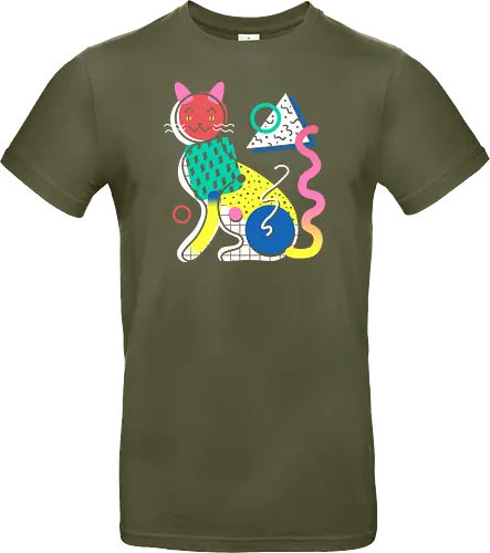 Memphis Cat Design
