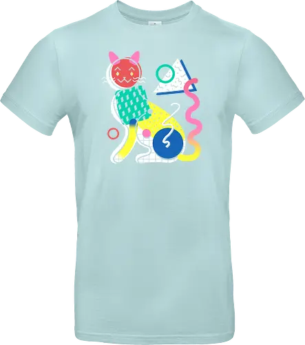 Memphis Cat Design