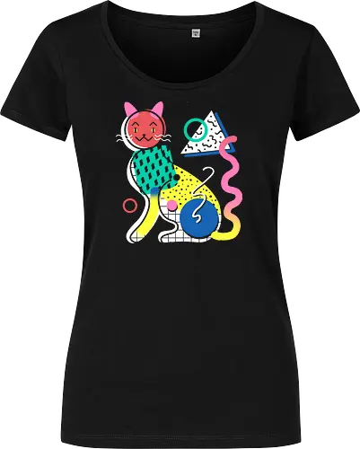 Memphis Cat Design