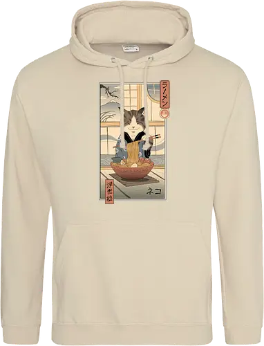 Neko Ramen Ukiyo-e
