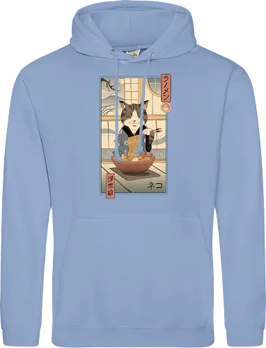 Neko Ramen Ukiyo-e