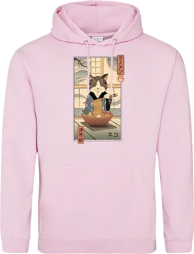Neko Ramen Ukiyo-e