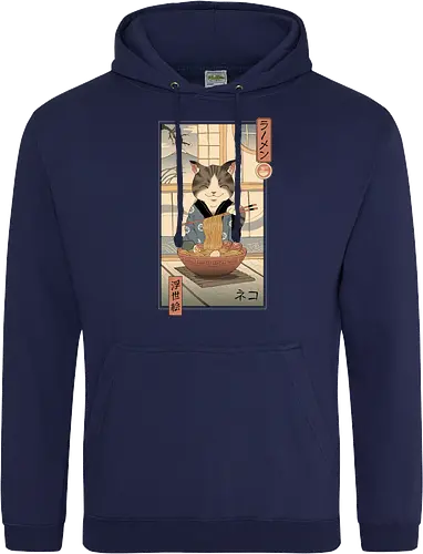Neko Ramen Ukiyo-e
