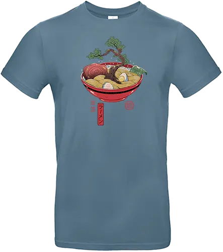 Bonsai Ramen - japan, ramen, Bonsai, plant, noodle, nudeln, nippon - Standard T-Shirt