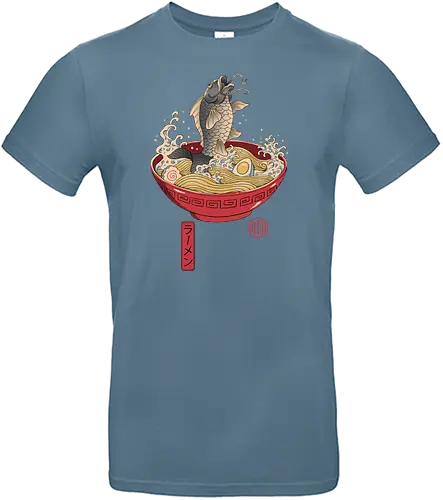 Fish Ramen - japan, ramen, fisch, noodle, soup, suppe, fish, nippon - Standard T-Shirt