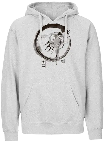 Sumo-E - sumo, sumi-e, pun - Fairtrade Hoodie