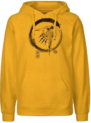 Sumo-E - sumo, sumi-e, pun - Fairtrade Hoodie