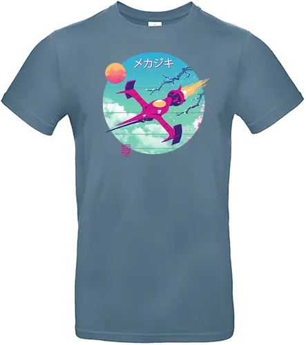 Vapor Swordfish - anime, Vaporwave, mashup, cowboy, bebop, swordfish - Standard T-Shirt
