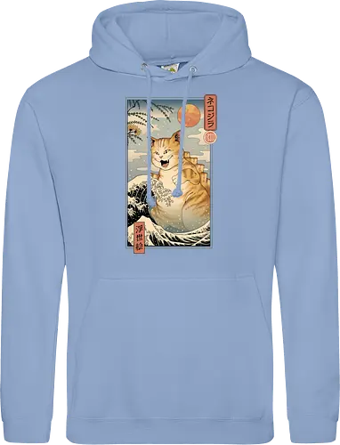 Catzilla Ukiyo-e