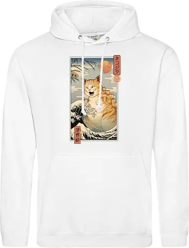 Catzilla Ukiyo-e