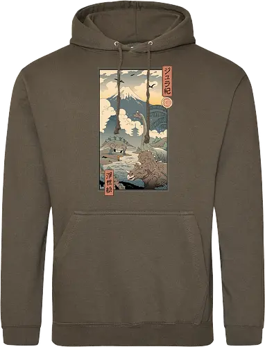 Jurassic Ukiyo-e 1