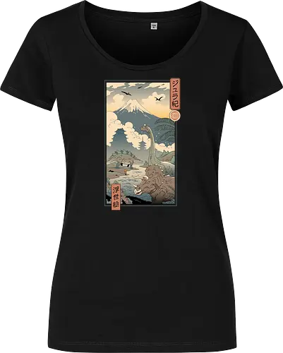 Jurassic Ukiyo-e 1
