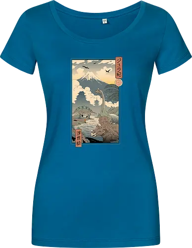 Jurassic Ukiyo-e 1