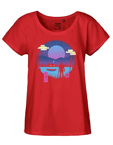 Camp of Lost Souls - horror, japan, Lake, Friday, movie, mashup - Fairtrade Girl Shirt