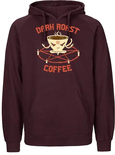 Dark Roast Coffee - dark, witch, coffee, black, schwarzer kaffee - Fairtrade Hoodie