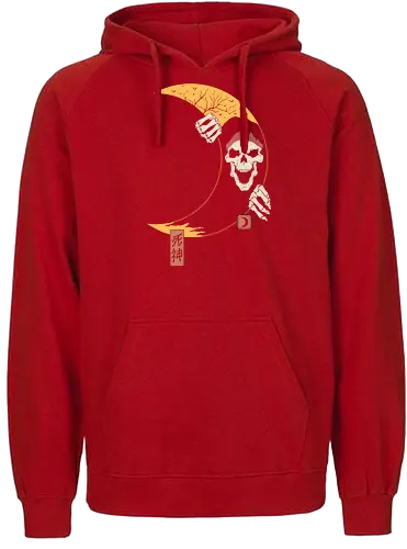 Moon Reaper - tod, moon, horror, death, reaper - Fairtrade Hoodie