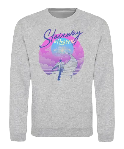 Stairway to Heaven - Zeppelin, himmel, music, popmusic, classic - Sweatshirt