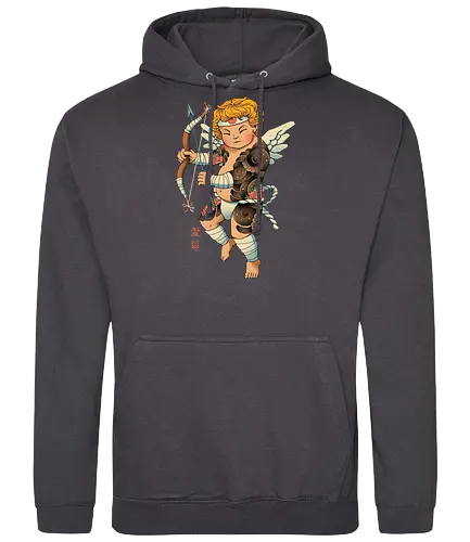 Samurai Cupid - Cupid, Valentine, japan, samurai, mashup - Standard Hoodie