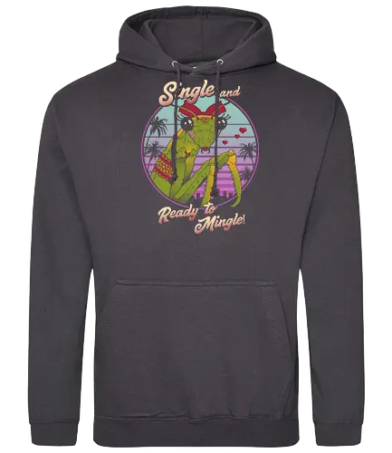 Single Mantis - Mantis, single, fun, valentiConsole - Standard Hoodie