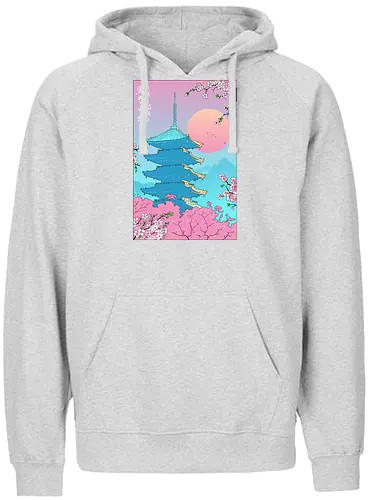 Ikigai in Kyoto - japan, Kyoto, Ikigai, art, kunst, nippon - Fairtrade Hoodie