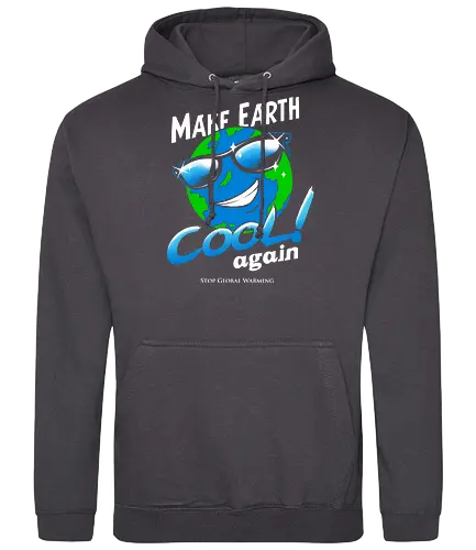 Make Earth Cool Again - Klimawandel, politik, Global Warming, erde, planet, Safe the earth, earth - Standard Hoodie