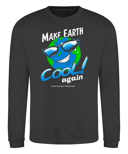 Make Earth Cool Again - Klimawandel, politik, Global Warming, erde, planet, Safe the earth, earth - Sweatshirt
