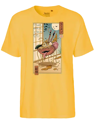 Yokai Ramen in Edo - ramen, yokai, japan, ghost, spirit, nippon - Fairtrade T-Shirt