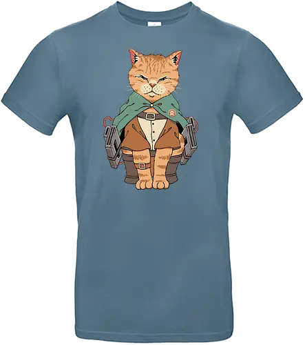 A Cat on Titans - cat, katze, attack, titan, anime, manga - Standard T-Shirt