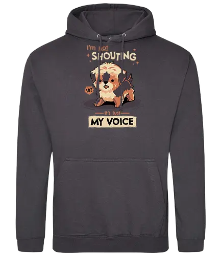 My Voice - dog, hund, Terrier, doggo, voice, Loud - Standard Hoodie